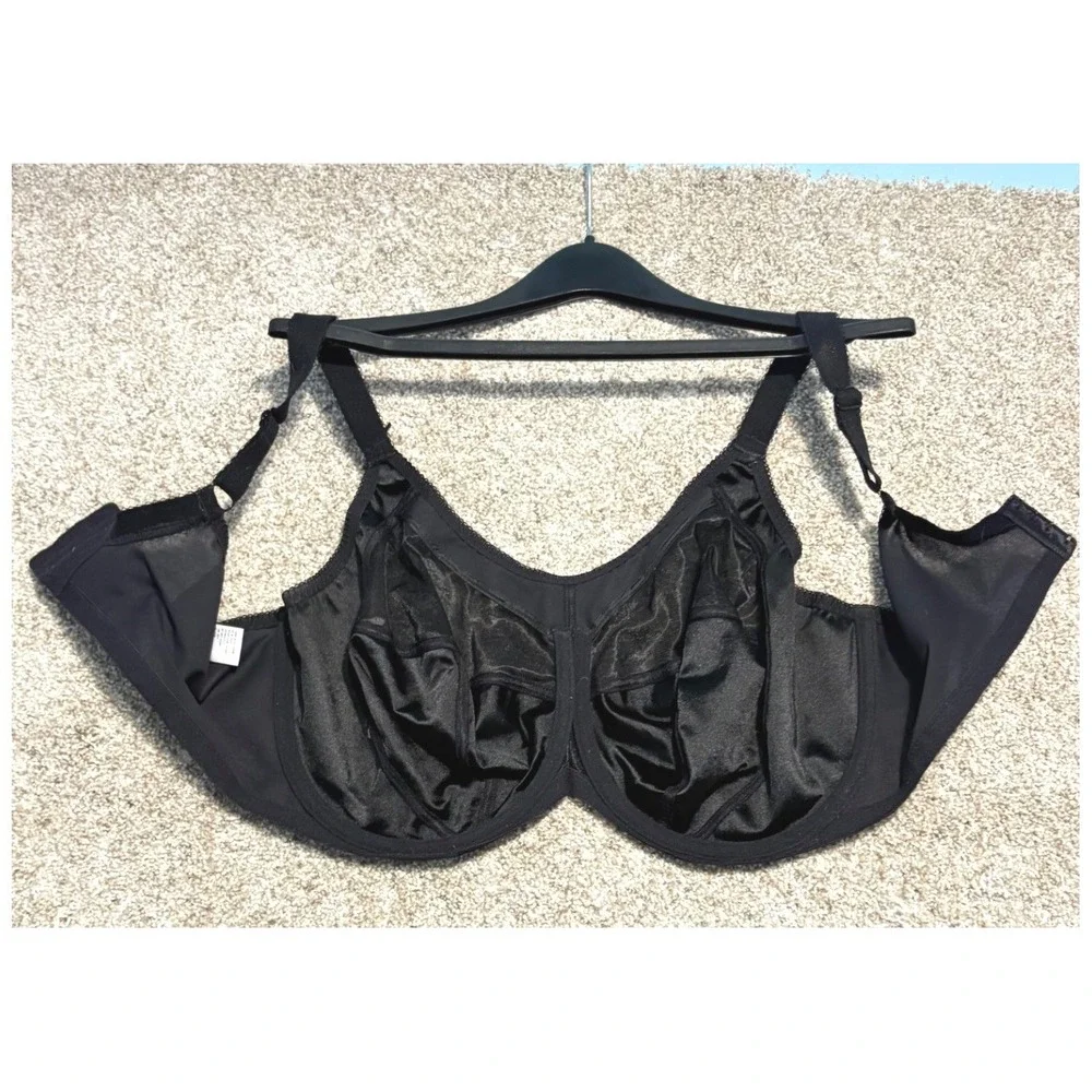 Goddess Bra Womens 44H Black Kayla Full Coverage Underwire GD6041BLk    ‎     K